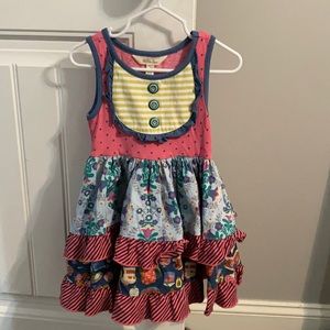 Matilda Jane Girl’s Sleeveless Summer Dress Size 2
